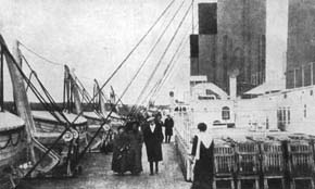 Прогулочная палуба первого класса, 11 апреля 1912 г.