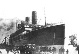«Титаник» в порту (1912)